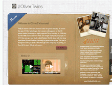 Tablet Screenshot of olivertwins.com